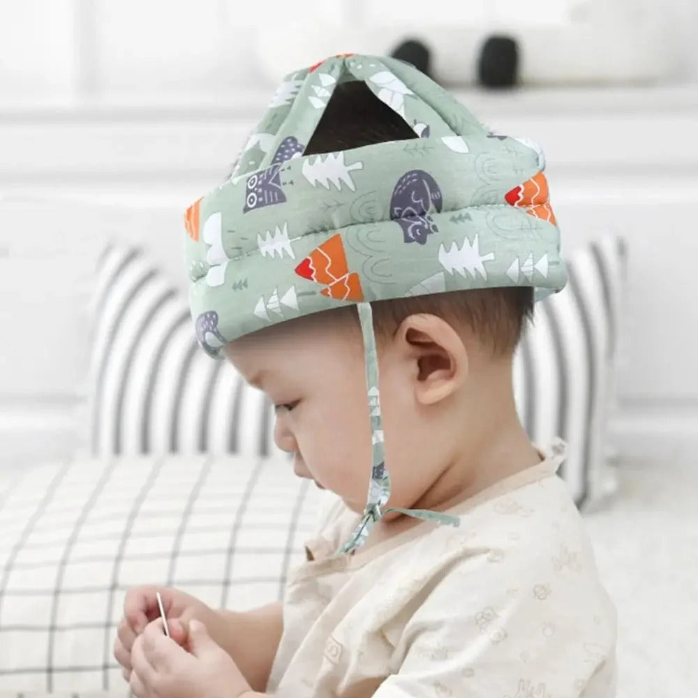 Child Head Protection Cap – Adjustable Safety Helmet for Toddlers