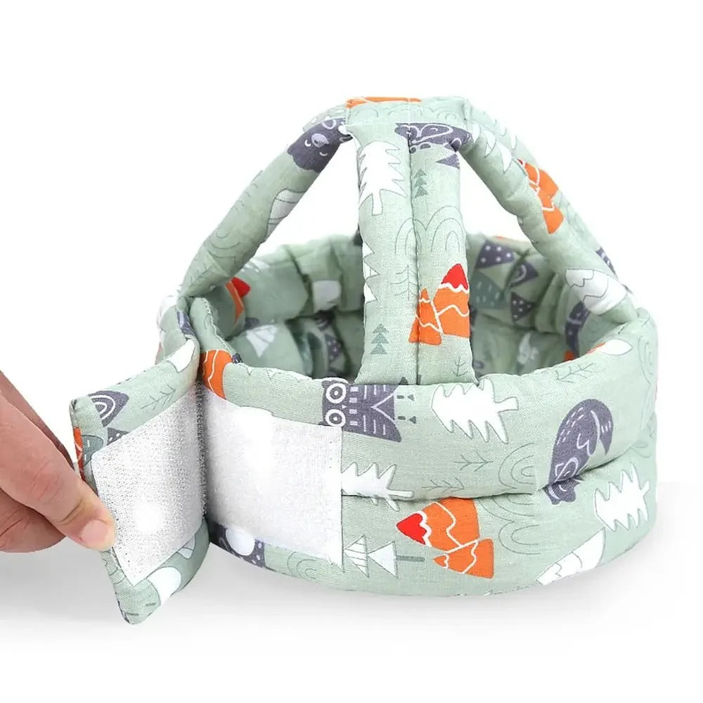 Child Head Protection Cap – Adjustable Safety Helmet for Toddlers