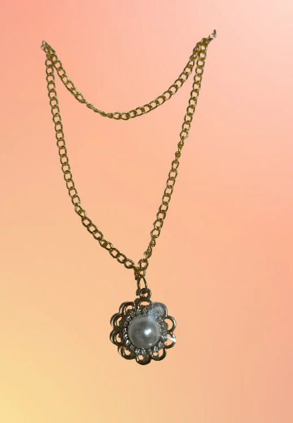 layered gold-tone chain